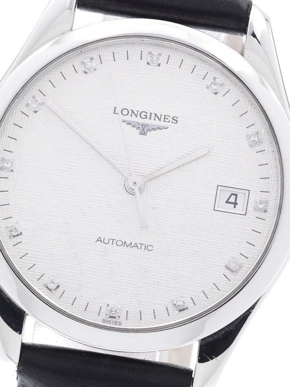 LONGINES Classic L4.898.4 Date 12P diamond Automatic Men's Watch_903303